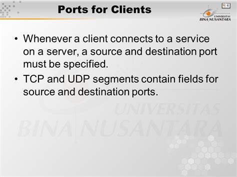 port must be specified.